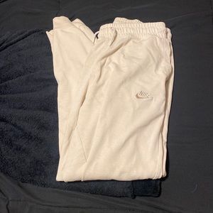 Men’s Nike cream joggers